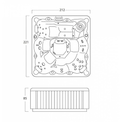 Спа бассейн Treesse Zanzibar